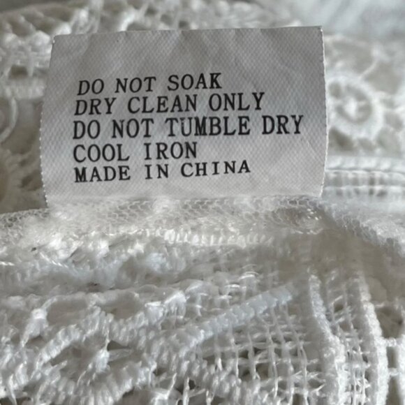 Abyss by Abby Lace Dress Size Small White - Picture 12 of 14